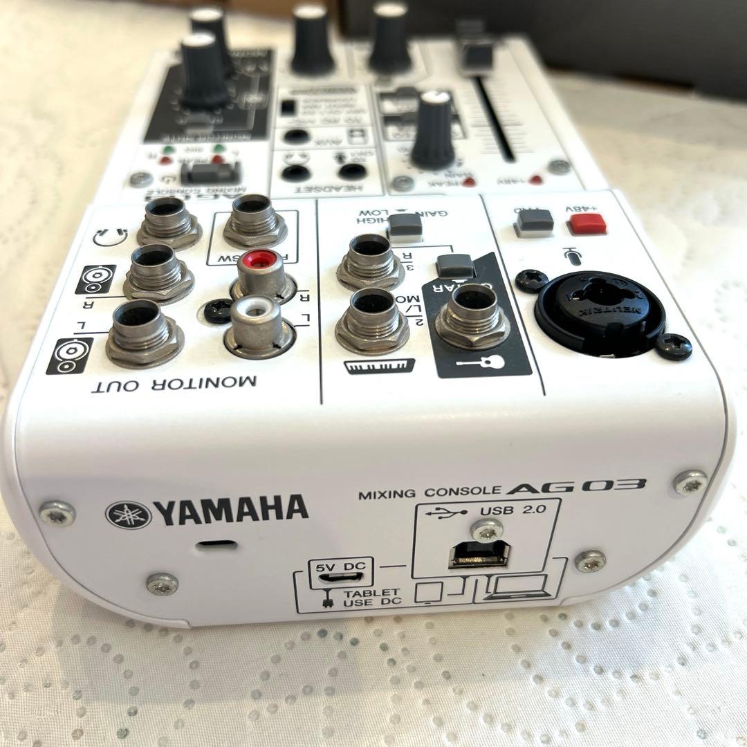 YAMAHA AG03 オーディオインターフェイス　美品