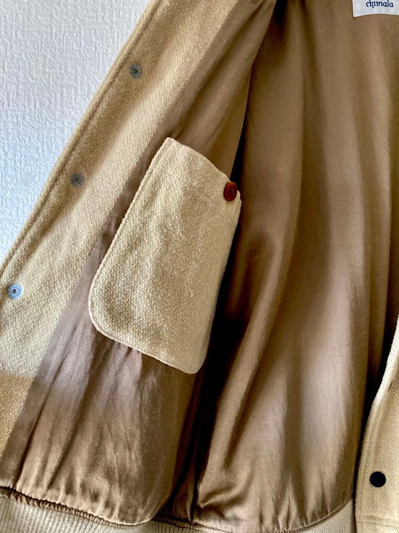 チマラchimala chimalá ベージュ スタジャン