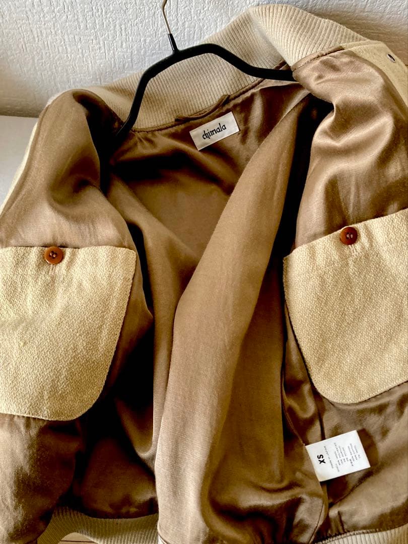 チマラchimala chimalá ベージュ スタジャン