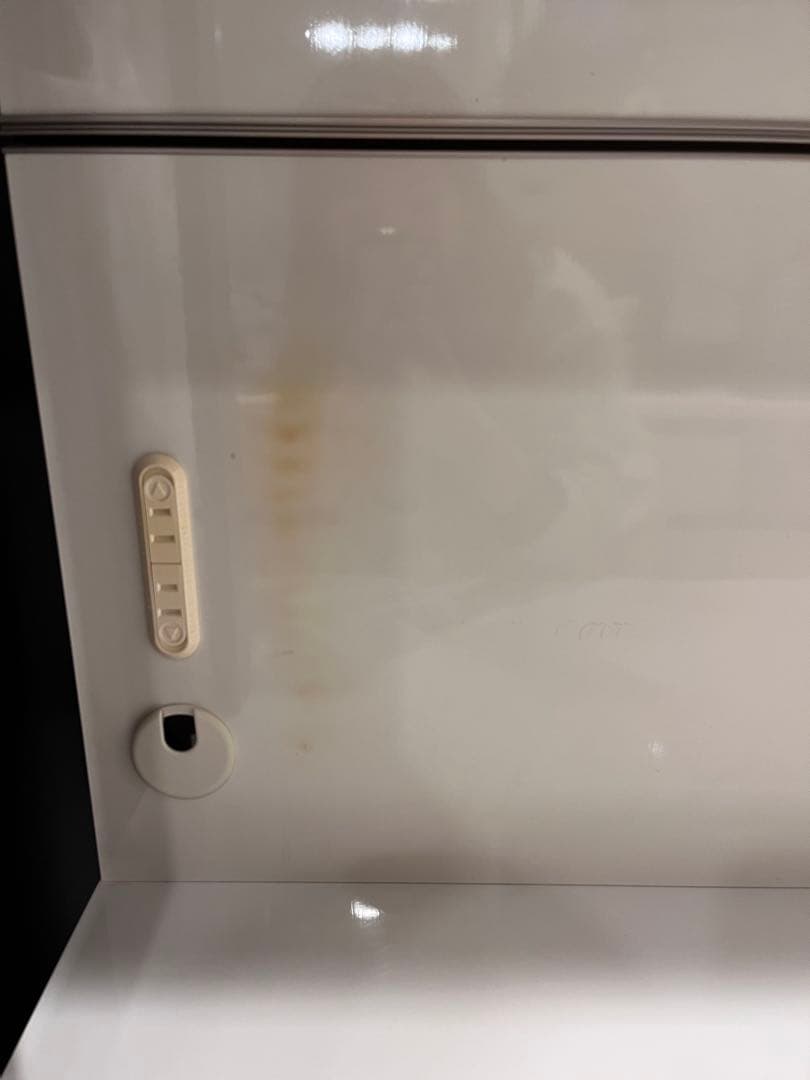 綾野製作所　食器棚　幅100cm ホワイト　ソフトクローズキッチンボード