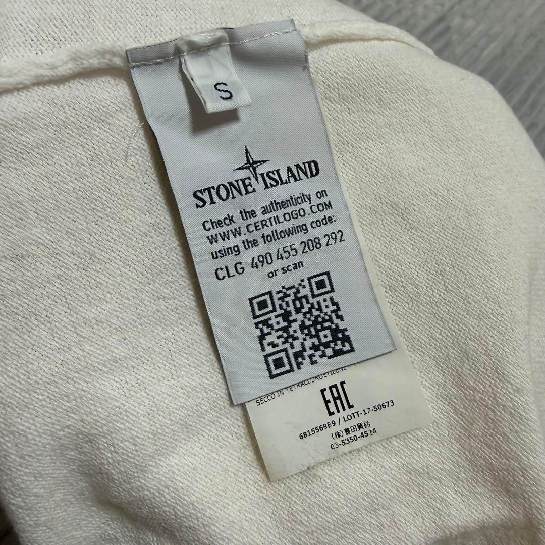 STONE  長袖カットソー ホワイト