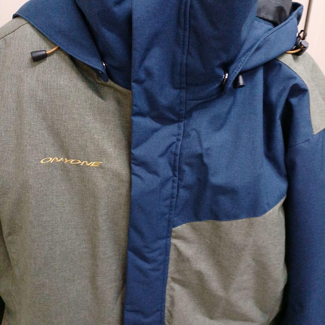 ONYONE ウィンタースポーツジャケット グリーン/ネイビー