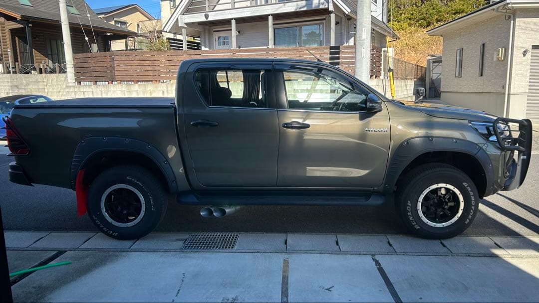 ハイラックス GUN125 ウィルズウィン サイド出しマフラー