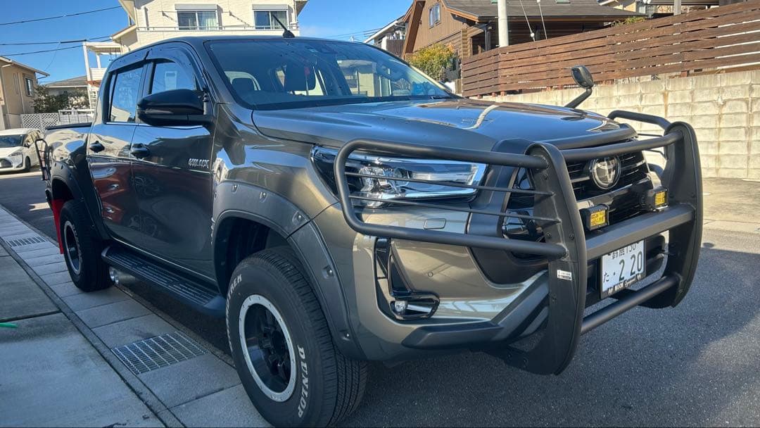 ハイラックス GUN125 ウィルズウィン サイド出しマフラー