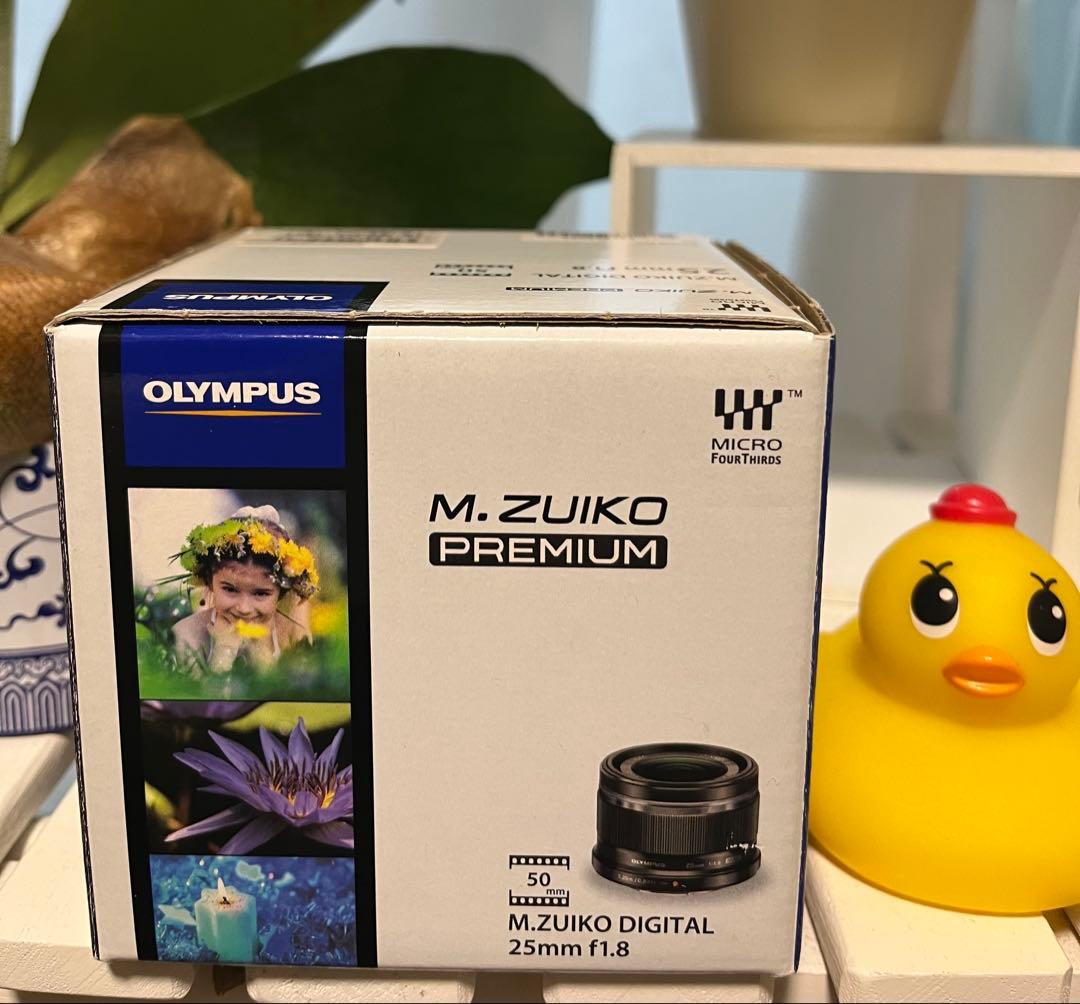 OLYMPUS 単焦点レンズ 25mm F1.8 レンズプロテクト付き