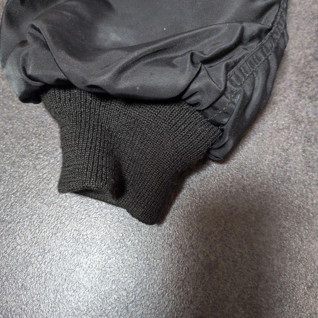 入手困難 Schott ショット MA-1 フライトジャケット 短丈 黒 F