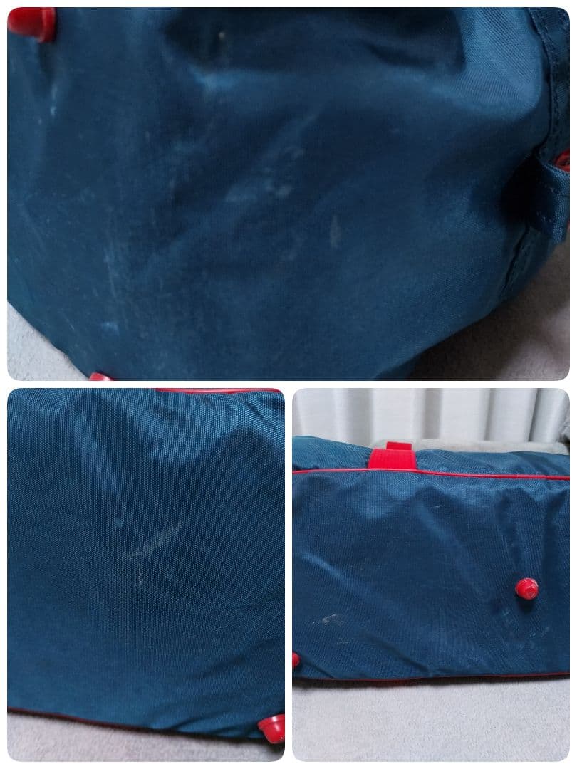 アディダス　スクバ　兼松江商　ネイビー×レッド ビンテージ