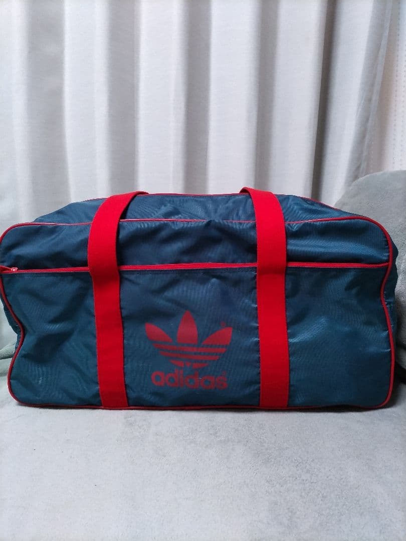 アディダス　スクバ　兼松江商　ネイビー×レッド ビンテージ