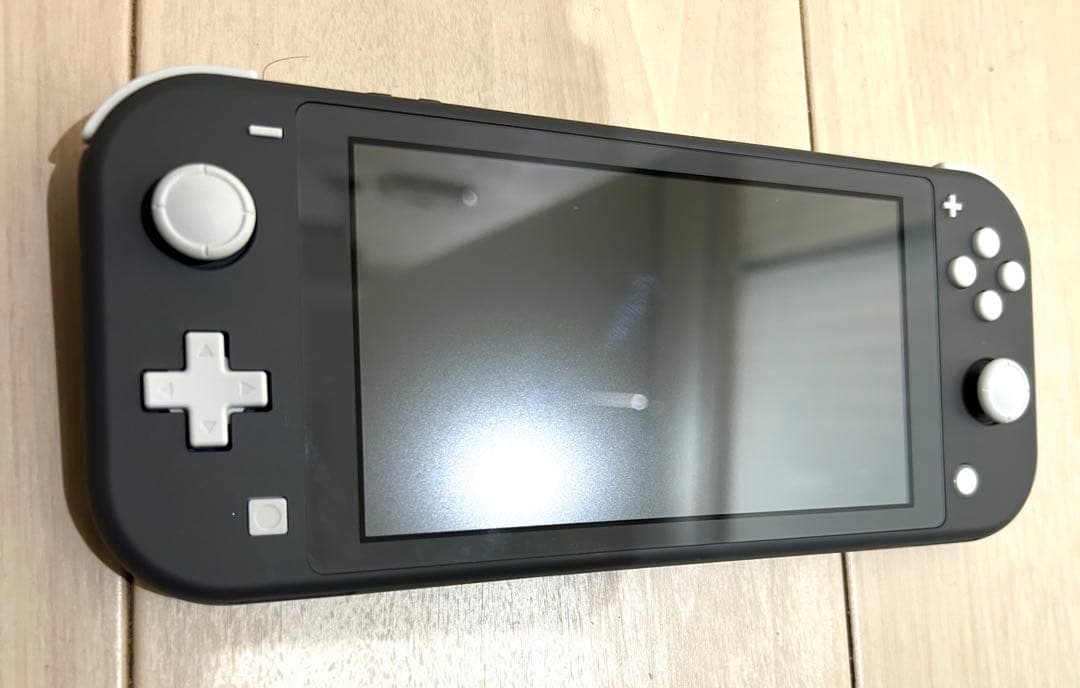 美品　Switch ニンテンドースイッチライト　動作確認済　アダプター付　グレー