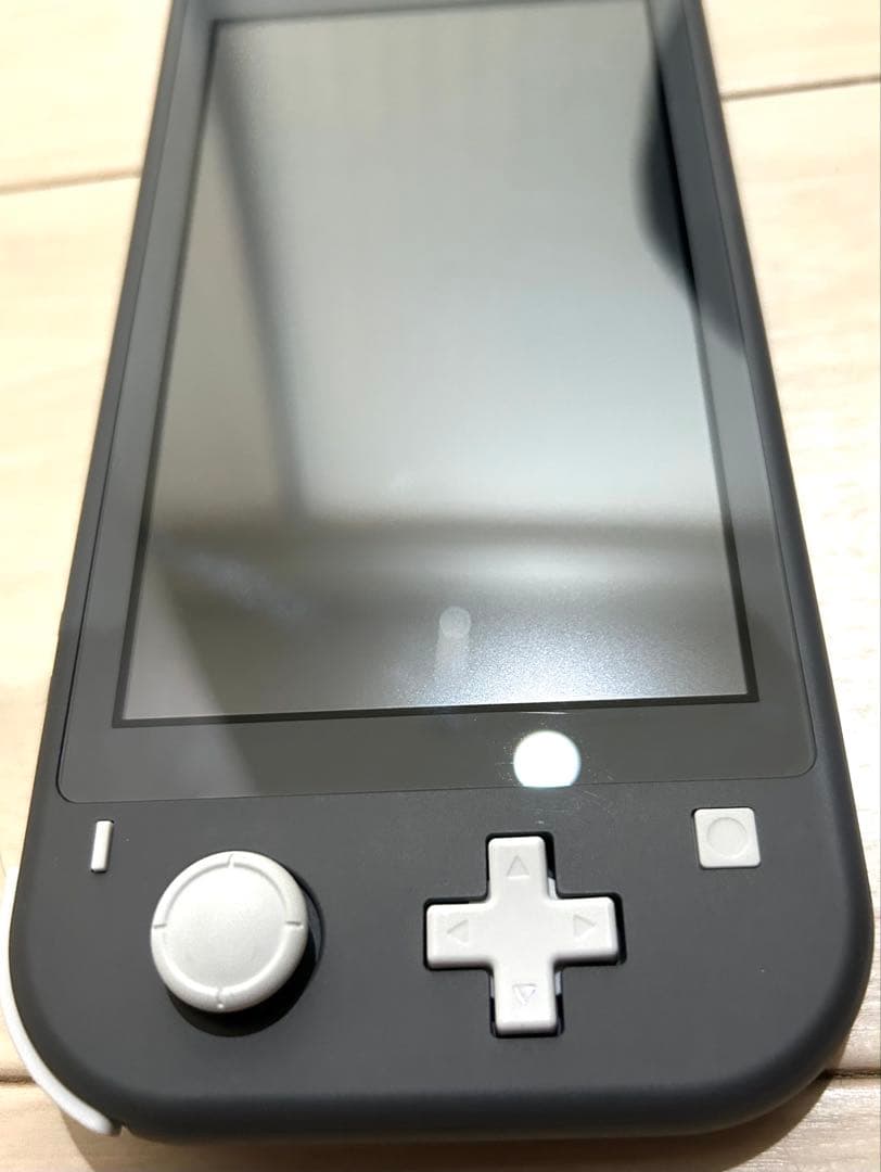 美品　Switch ニンテンドースイッチライト　動作確認済　アダプター付　グレー