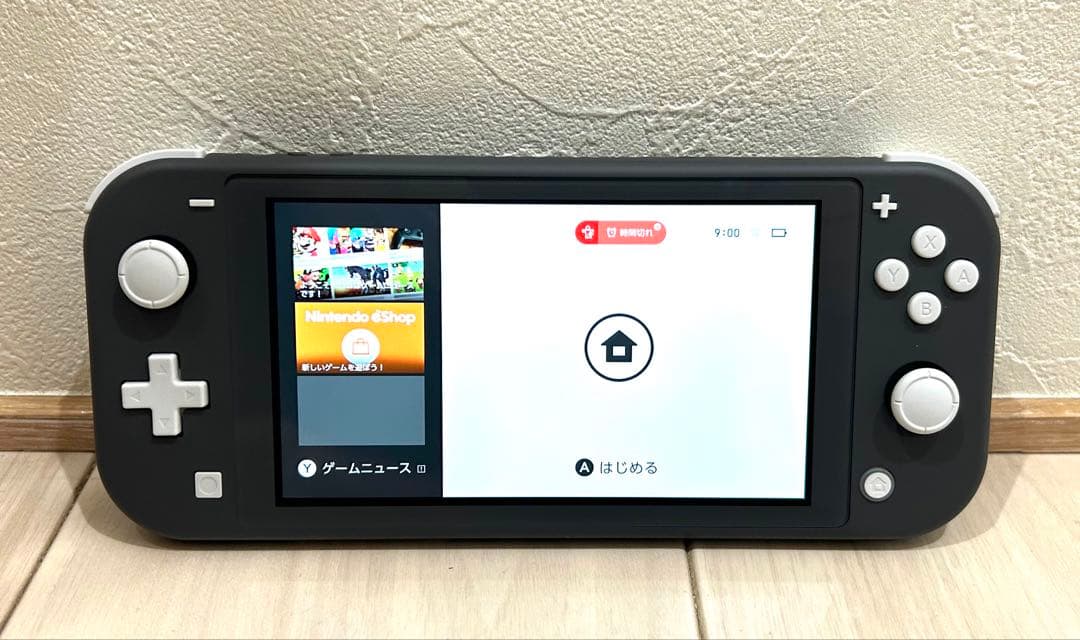 美品　Switch ニンテンドースイッチライト　動作確認済　アダプター付　グレー