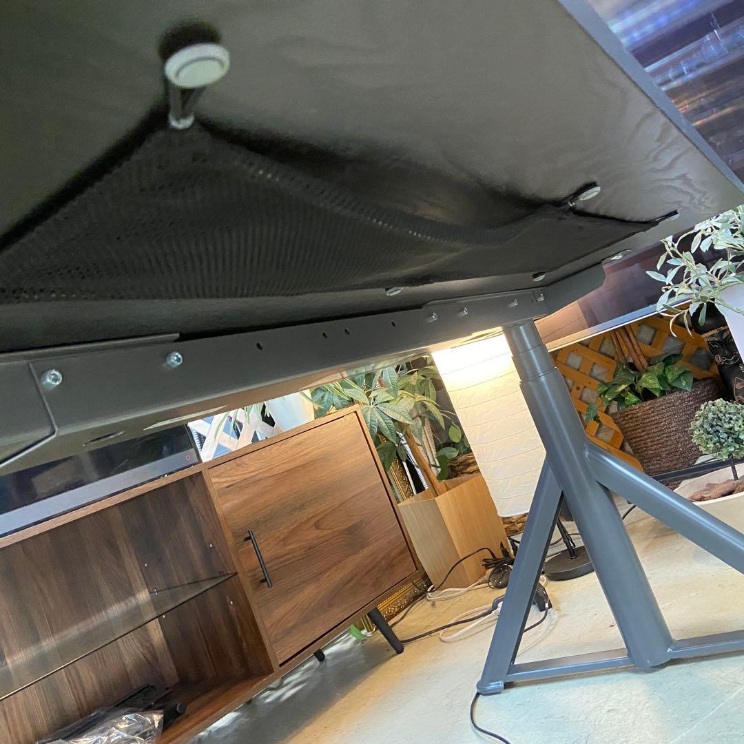 IKEA イケア⭐️IDÅSEN イドーセン デスク テーブル　昇降式　ブラック