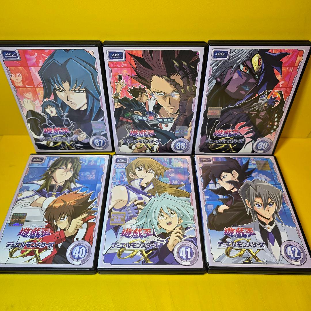 新品ケース交換済　遊戯王 デュエルモンスターズ GX　DVD全45巻セット