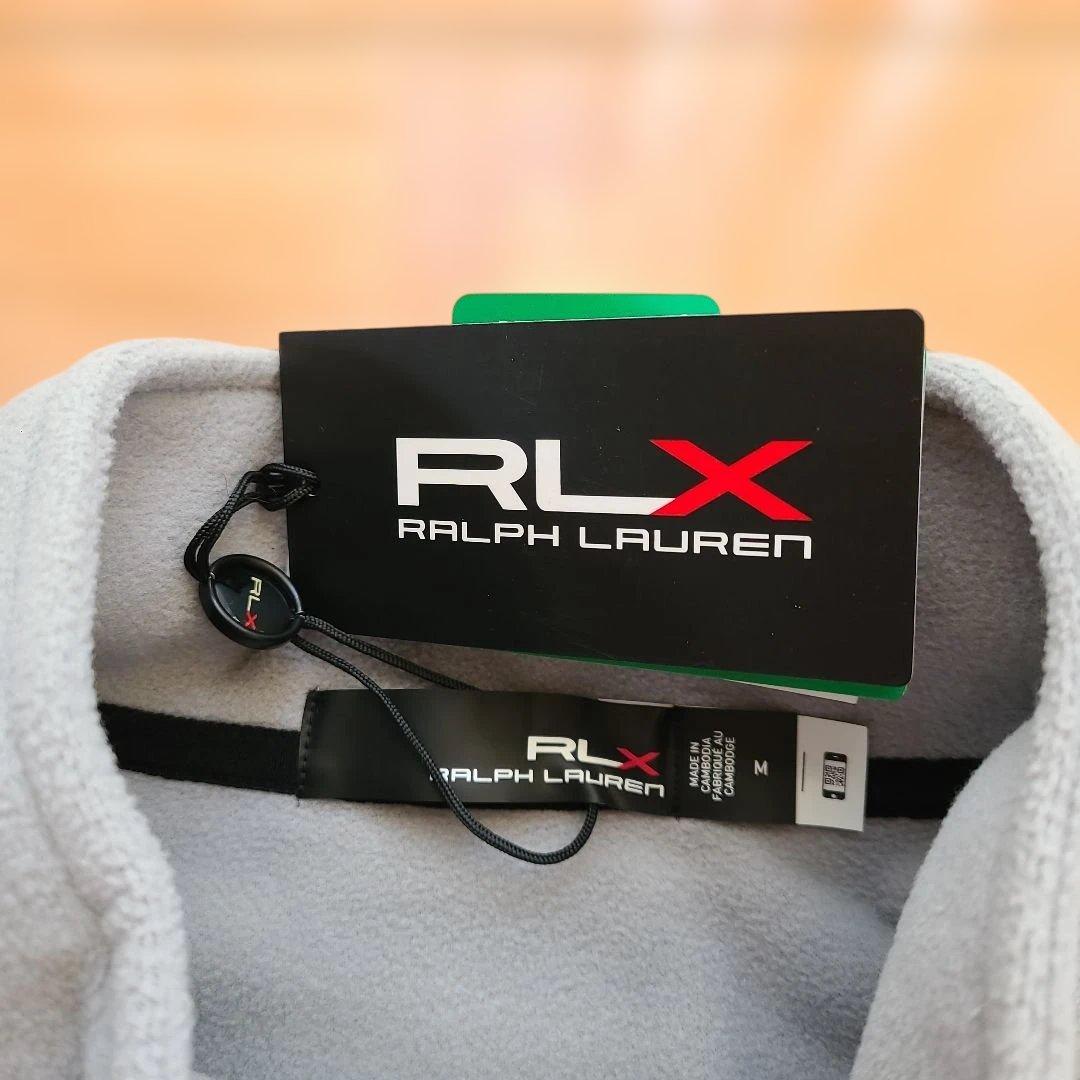 RLX グレー迷彩 ハーフジップジャケット