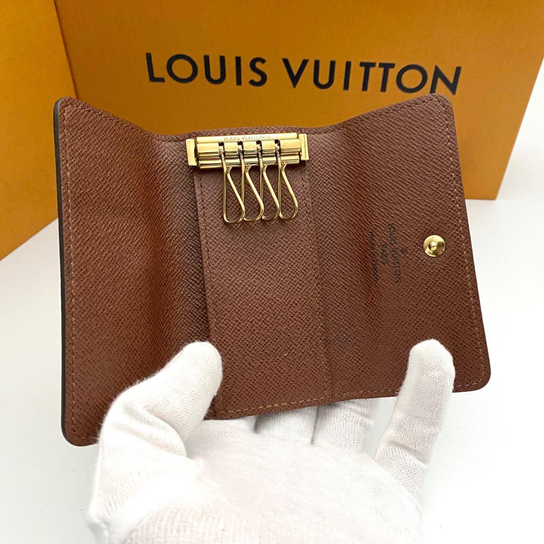 使用わずか　ルイヴィトン　モノグラム　キーケース　まミュルティクレ4