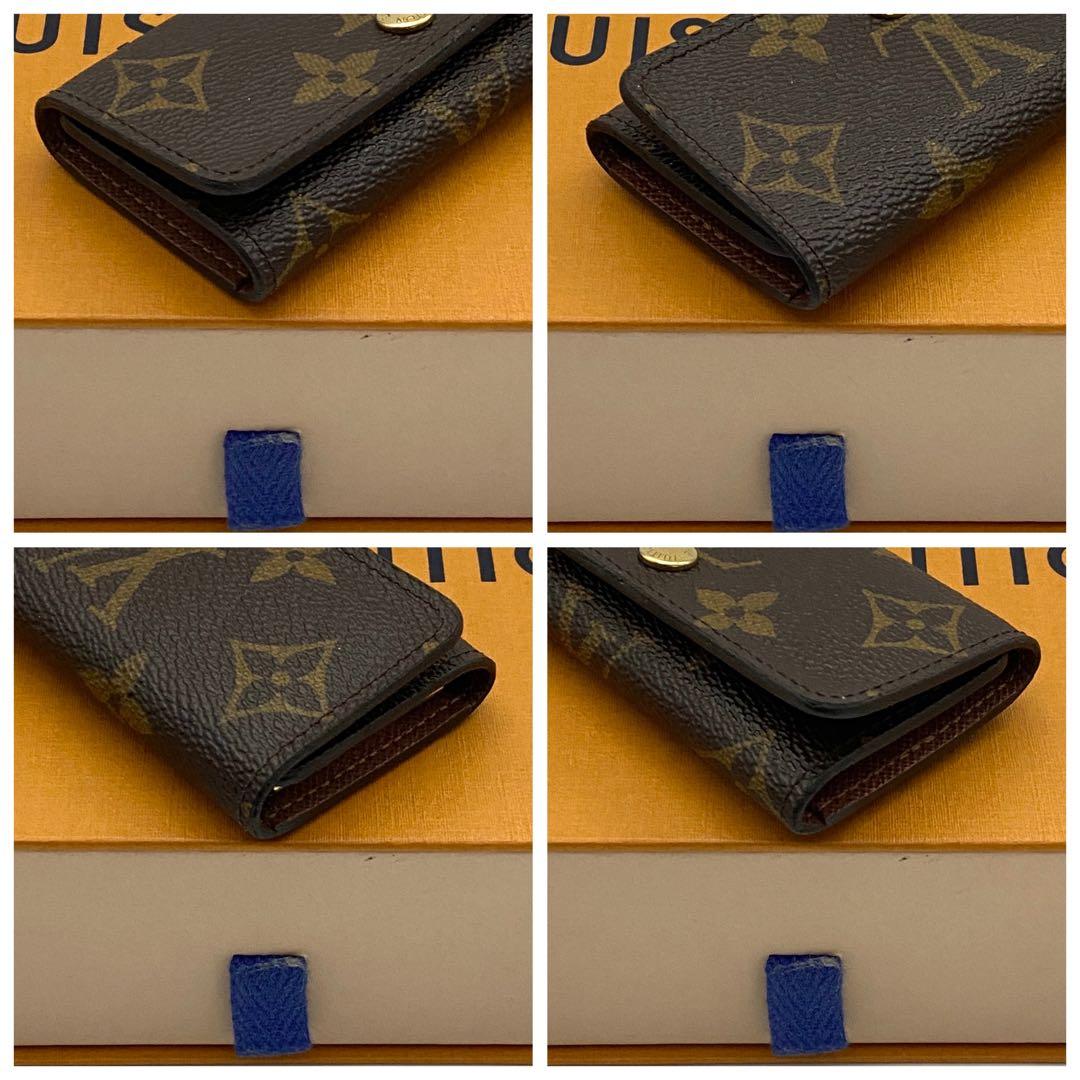 使用わずか　ルイヴィトン　モノグラム　キーケース　まミュルティクレ4