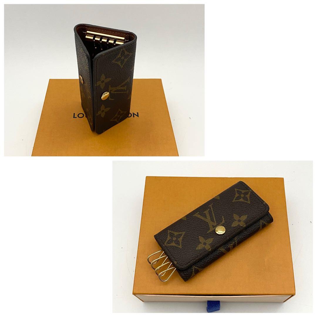 使用わずか　ルイヴィトン　モノグラム　キーケース　まミュルティクレ4