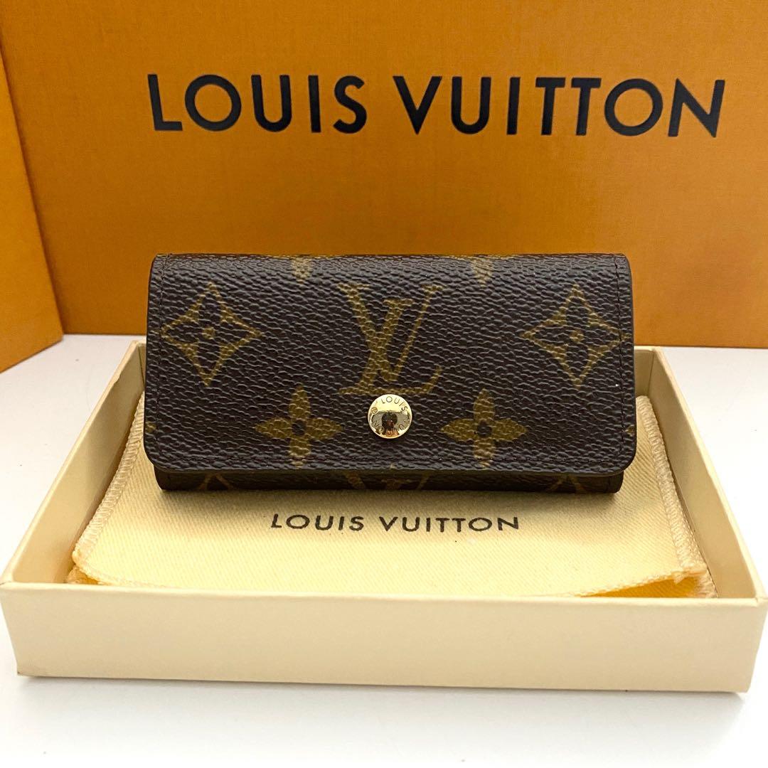 使用わずか　ルイヴィトン　モノグラム　キーケース　まミュルティクレ4
