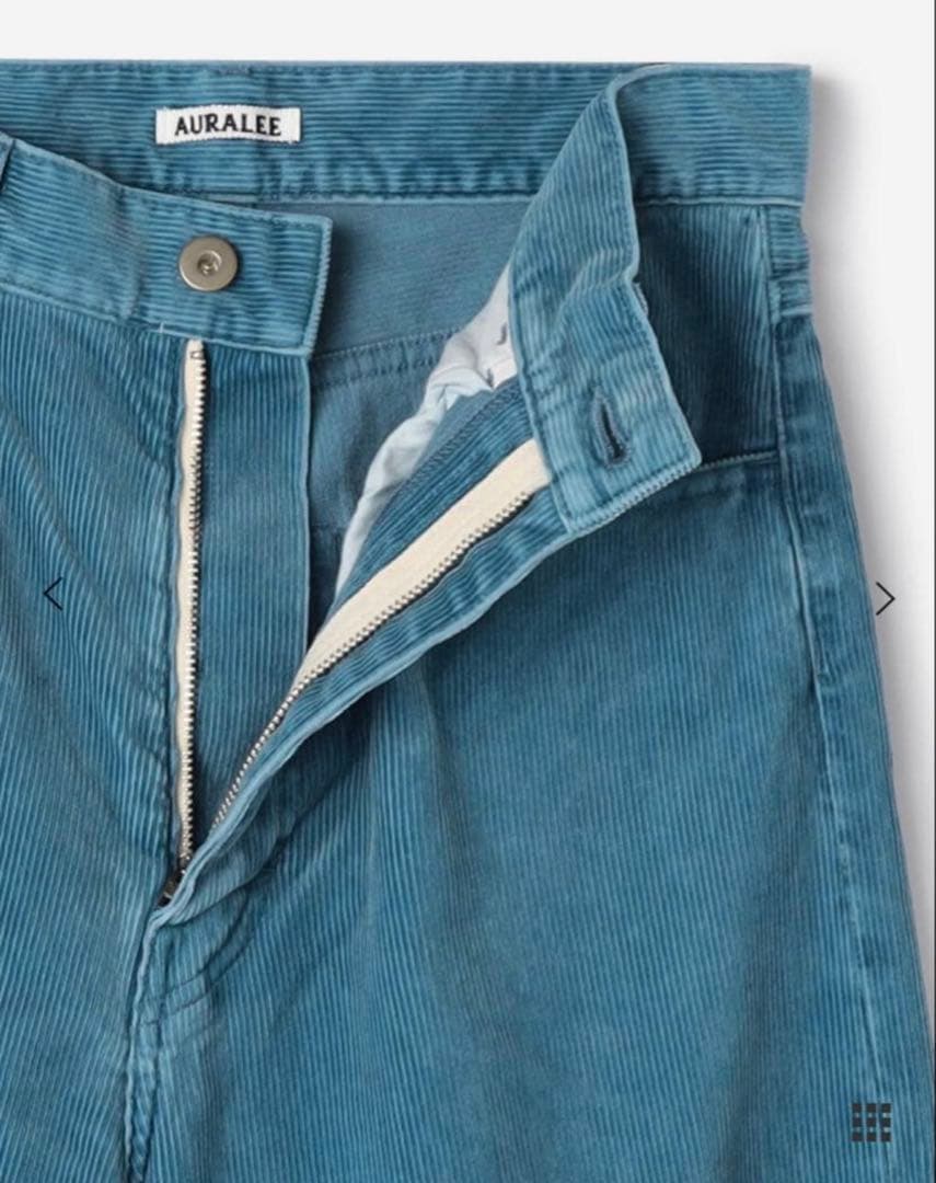 パンツ AURALEE PIGMENT DYE CORDUROY 5P PANTS 3