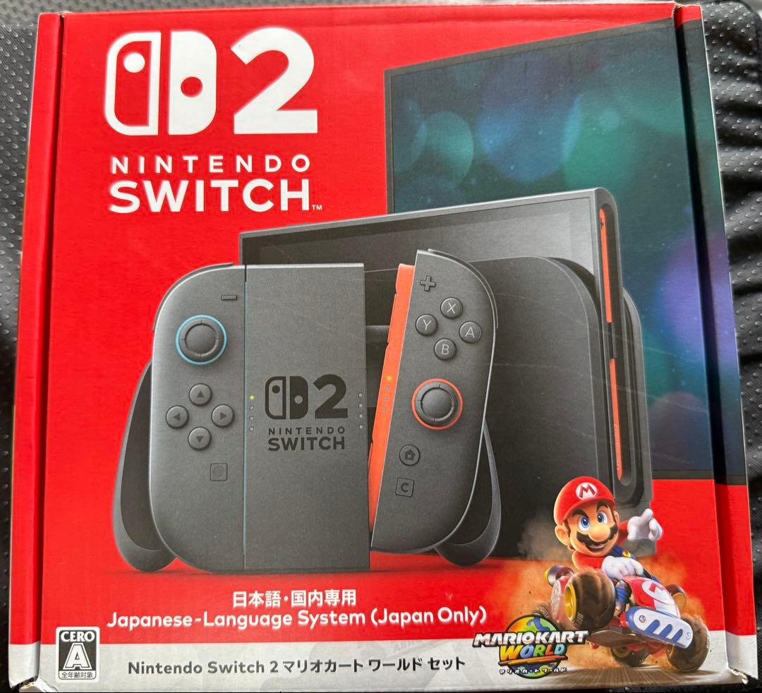 【未使用】Switch 2 マリオカート ワールド セット（日本語版）レシート有