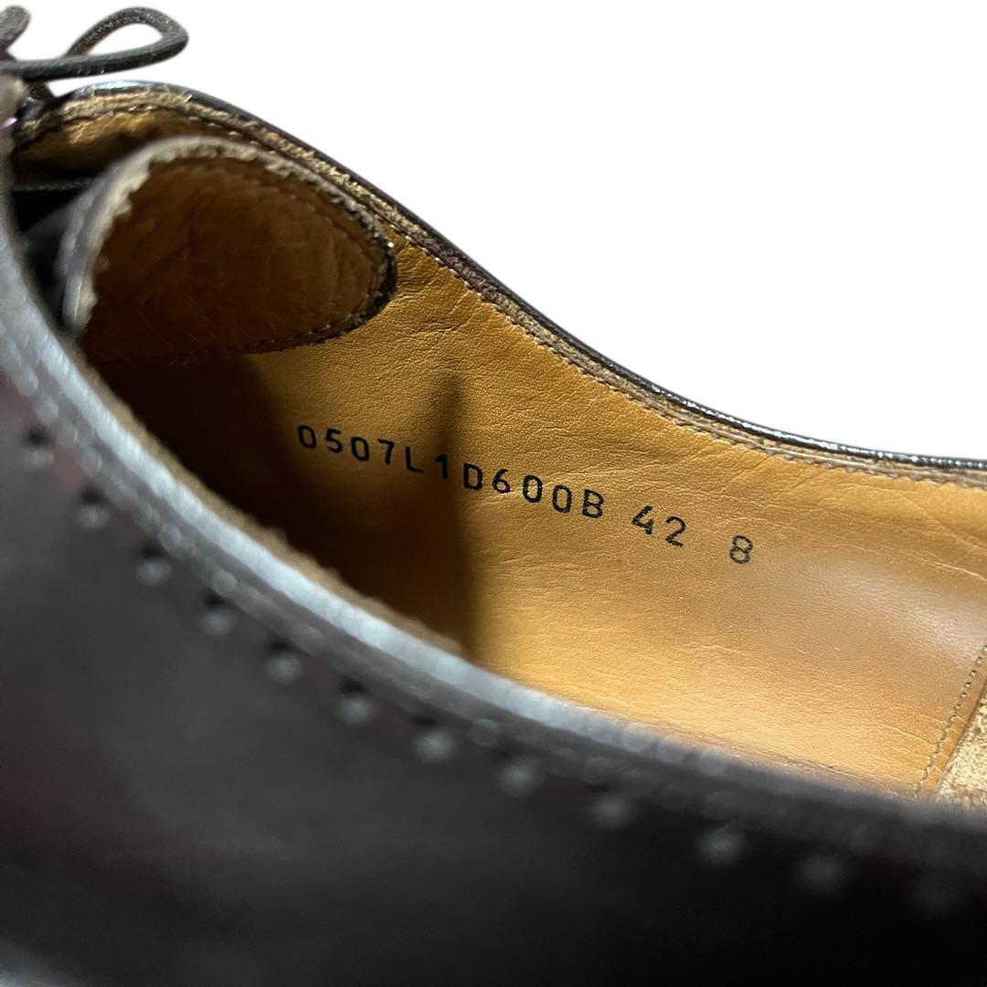 ひでちゃんdunhill ダンヒル レザー ドレス シューズ 42/8