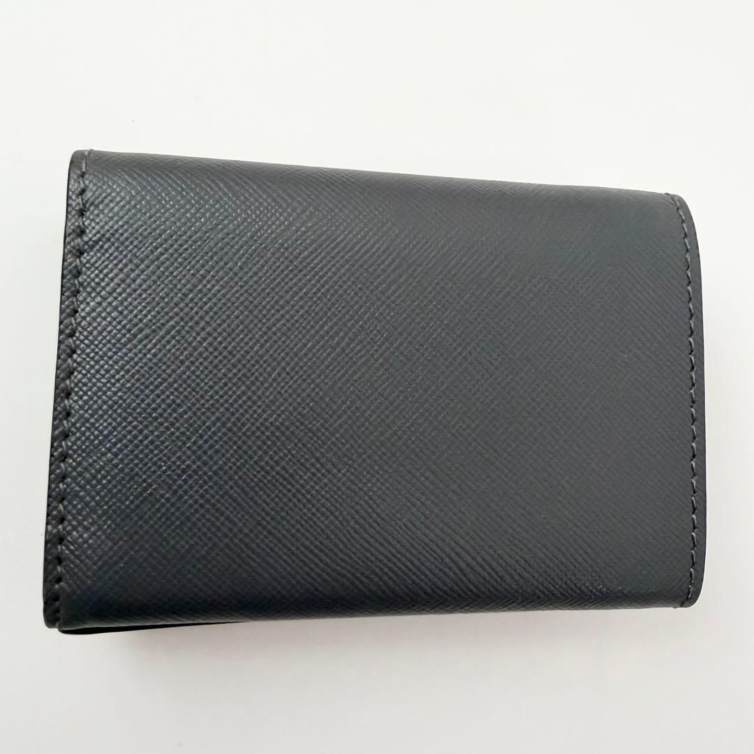 マルニ レザー三つ折財布 布袋 箱付き