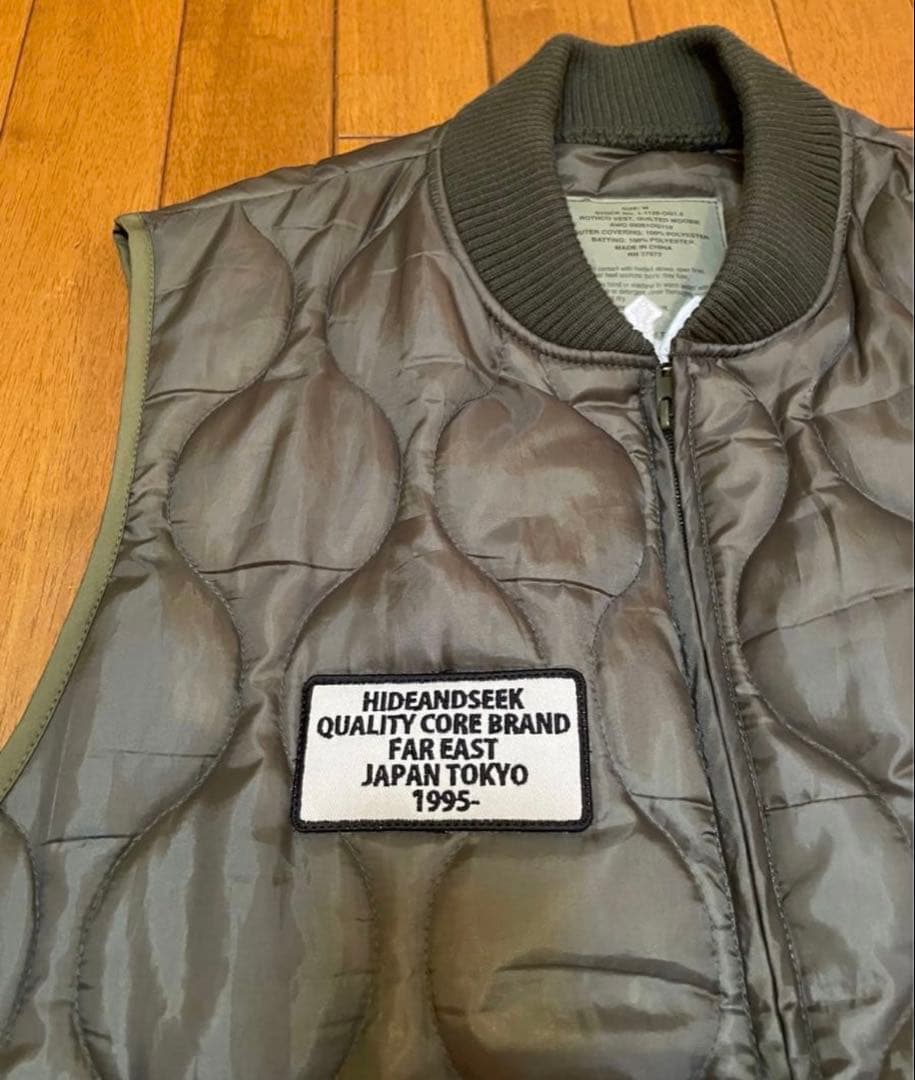 ジャケット・アウター HIDEANDSEEK / Quilted VEST(21aw)
