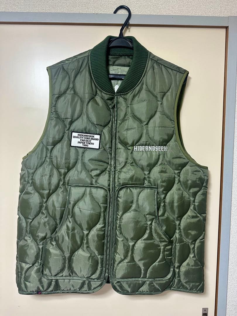 ジャケット・アウター HIDEANDSEEK / Quilted VEST(21aw)