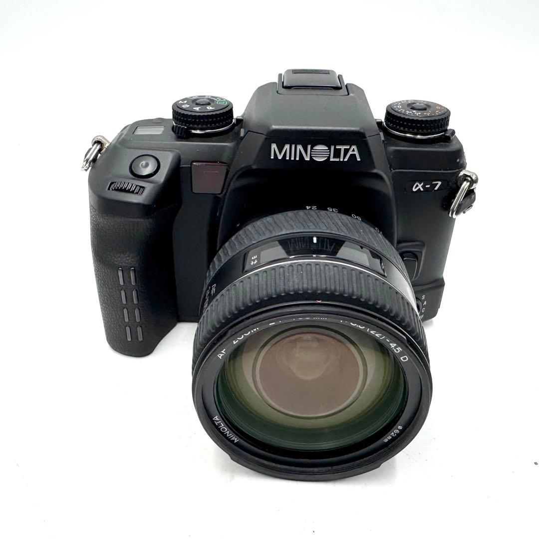 動作良好 MINOLTA ミノルタ α-7 AF 24-105mm 一眼レフ