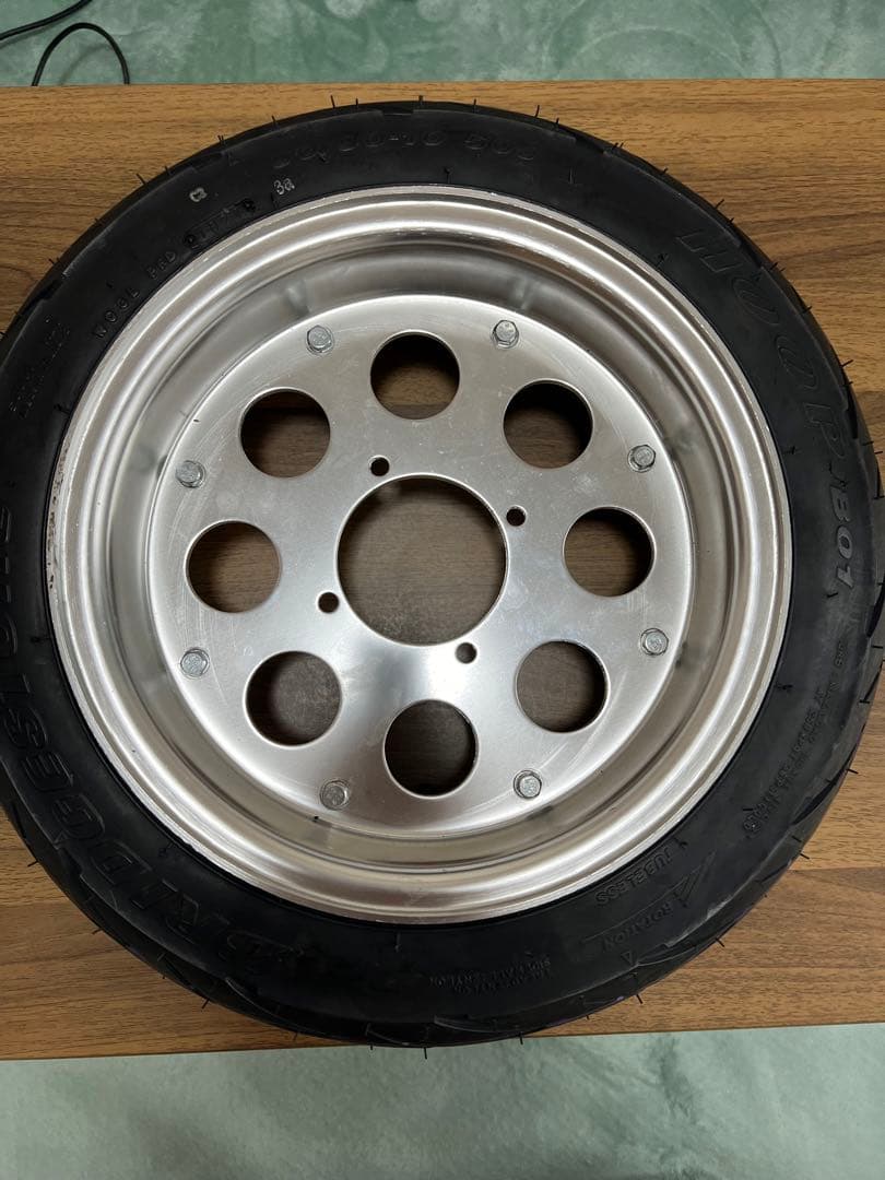 モンキー用4Jホイールタイヤ新品付き スプロケスペーサー付き