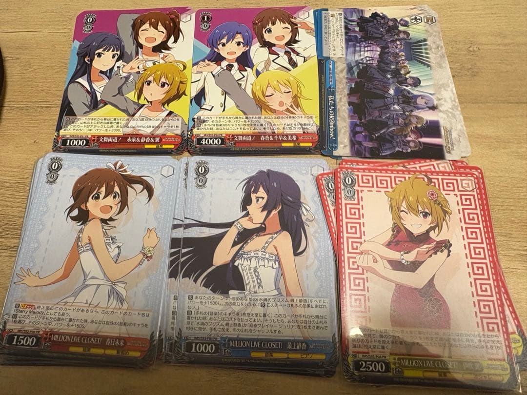 ヴァイスシュバルツ4コン　ミリオンライブ