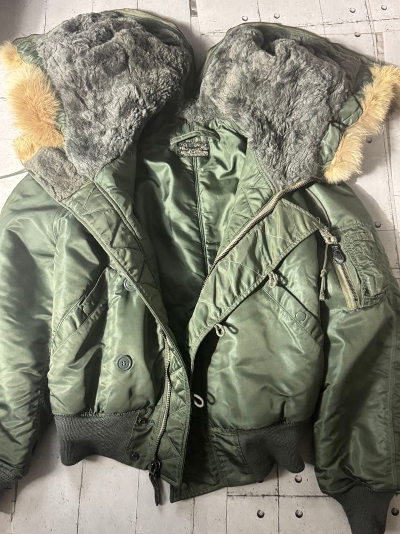 希少 実物 60s N-2B 6278D 黒タグ SKYLINE M 黒タグ