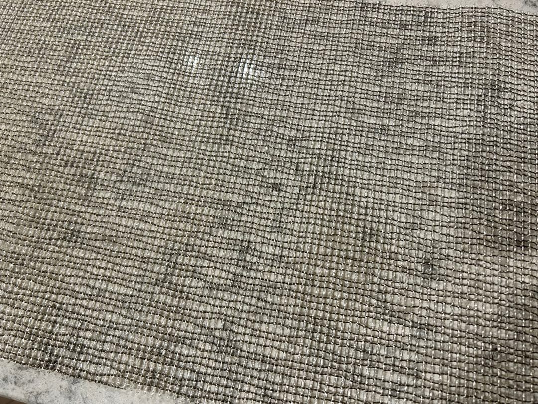 chilewich チルウィッチ　テーブルランナー　ラティス　シルバー