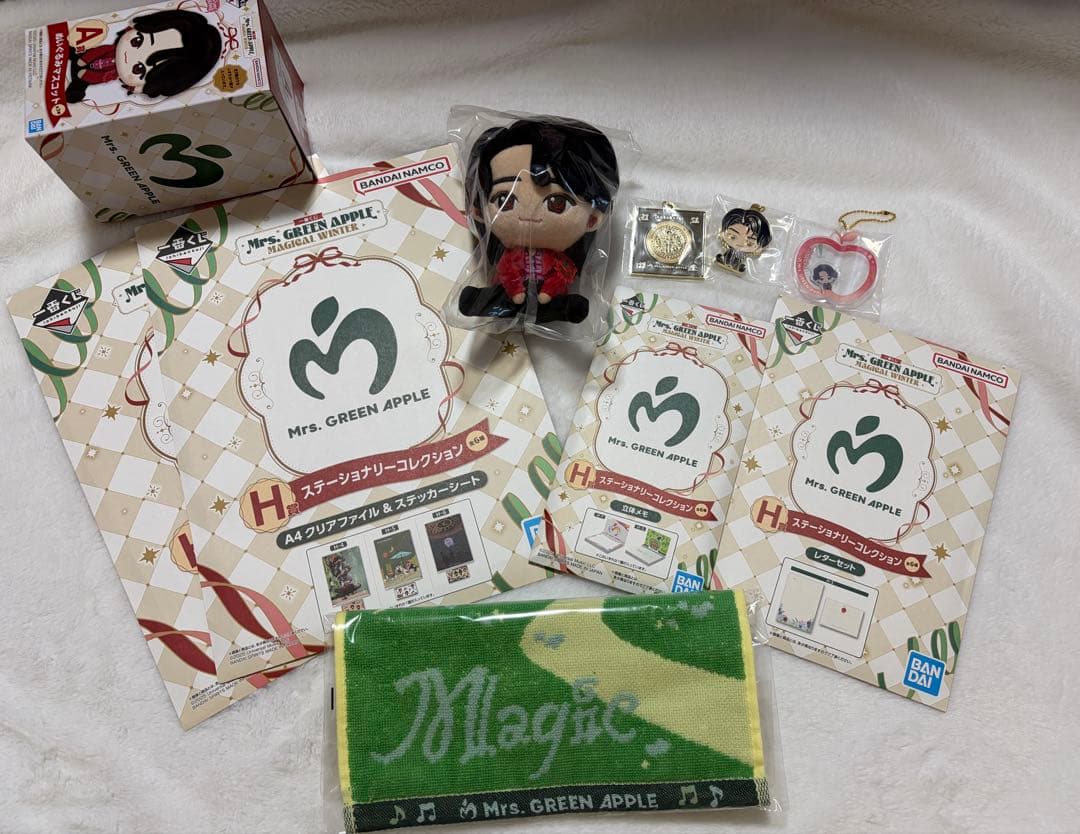 Mrs. GREEN APPLE 一番くじ A賞 大森元貴 E、F、G、H