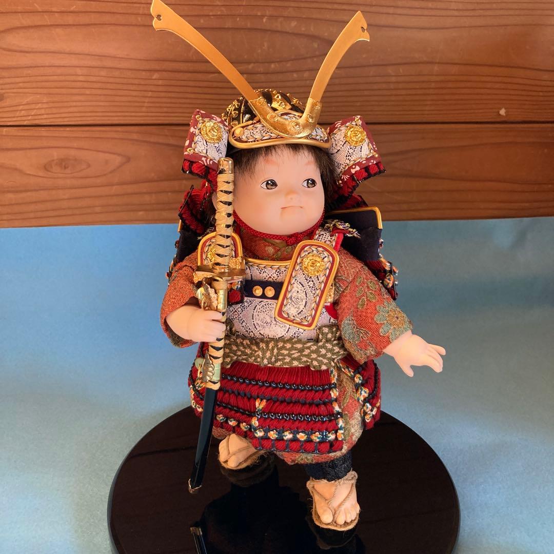 五月人形　鎧着子供武者　壹三作 勇　もののふ童