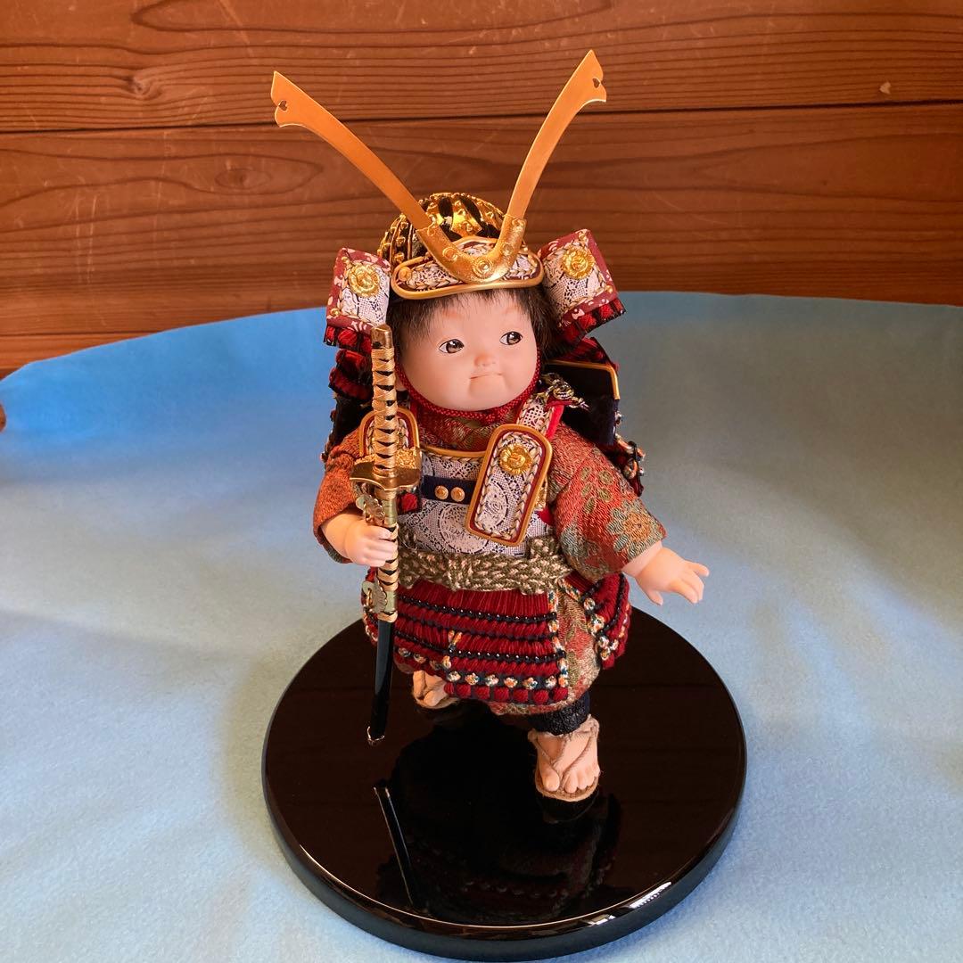 五月人形　鎧着子供武者　壹三作 勇　もののふ童