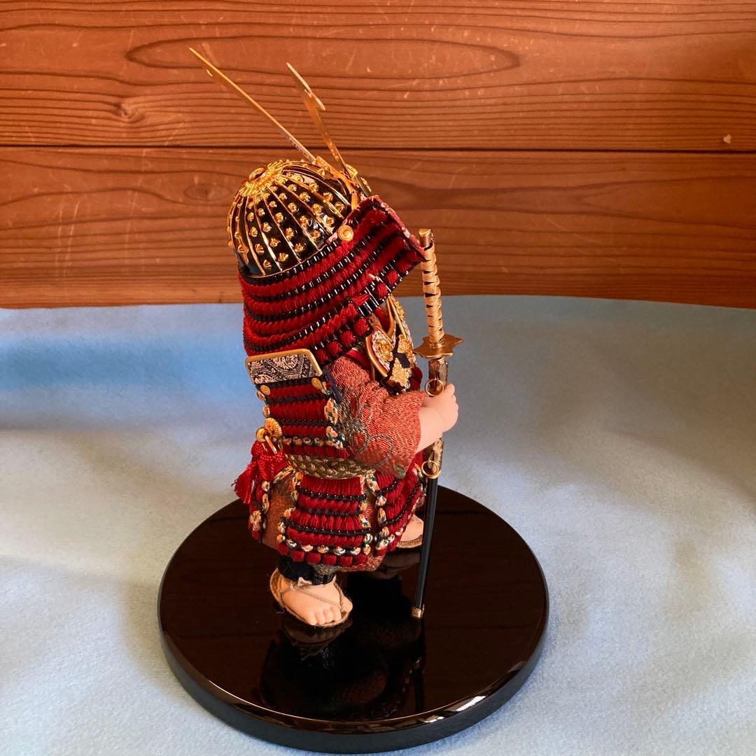 五月人形　鎧着子供武者　壹三作 勇　もののふ童