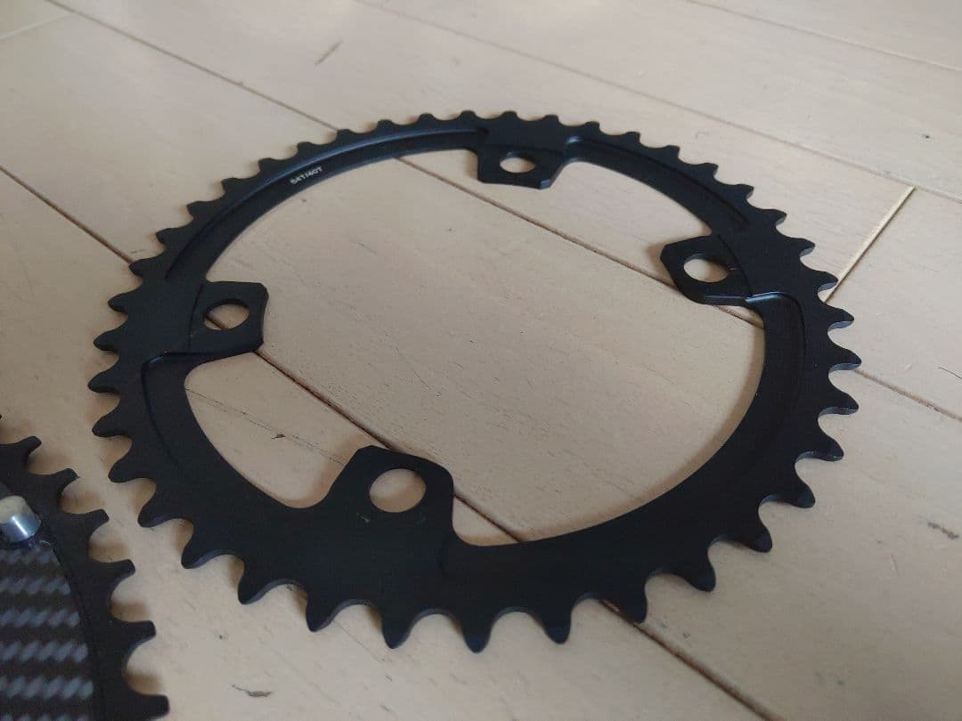 カーボンチェーンリング 54-40 軽量
