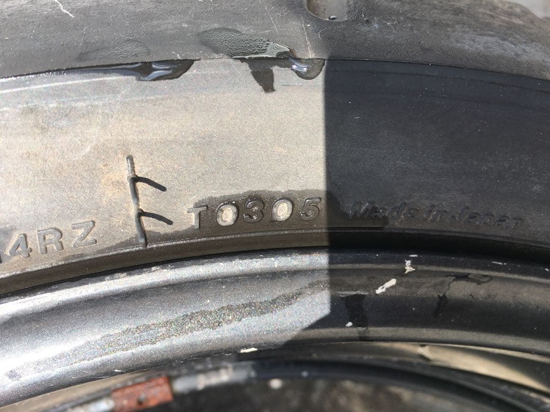 GSF1200 純正ホイールセット　GV75A