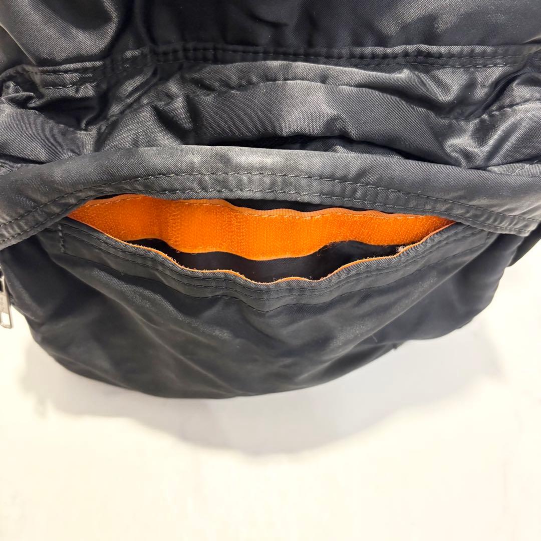 【美品】PORTER ポーター　リュック　タンカー　ブラック　ナイロン