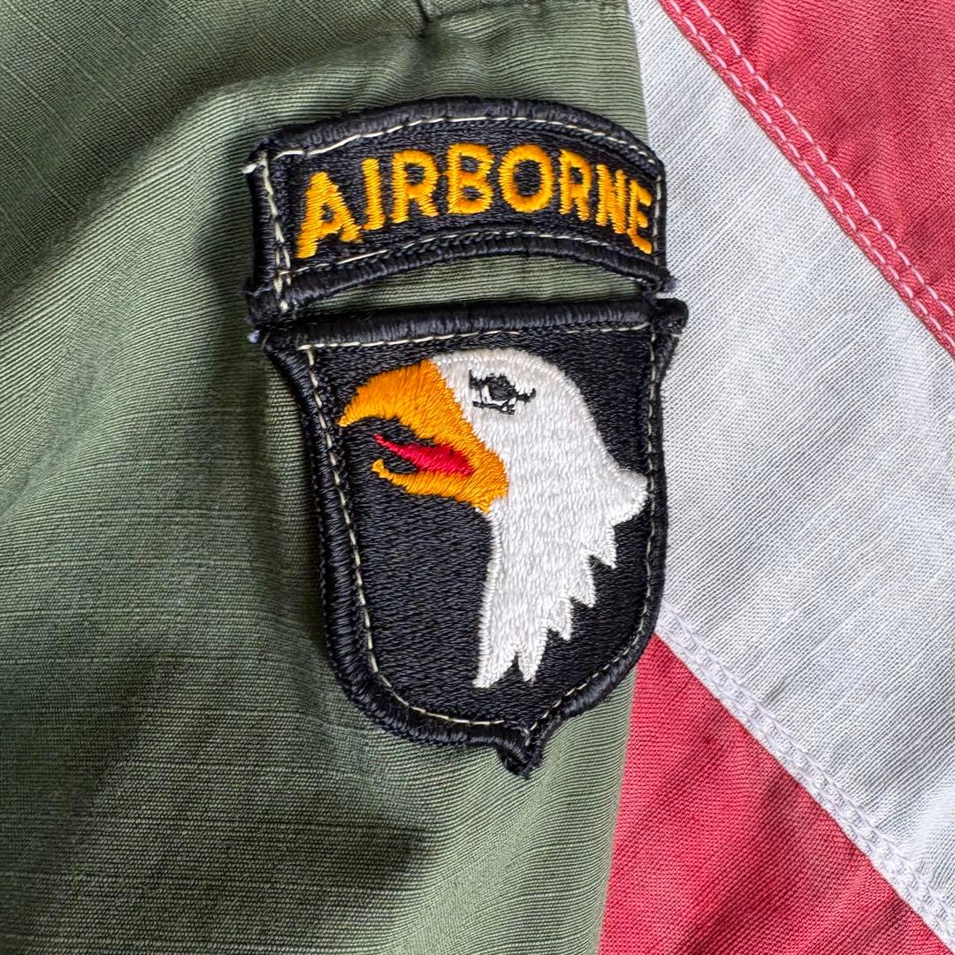 60s USARMY ジャングルファティーグ 4th OG107 S-R