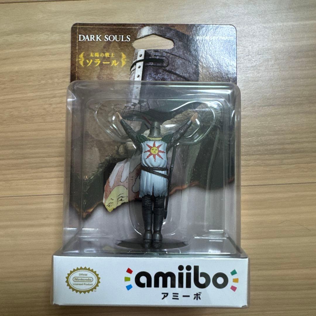 【未使用品】amiibo 太陽の戦士ソラール アミーボ ダークソウル　4種セット