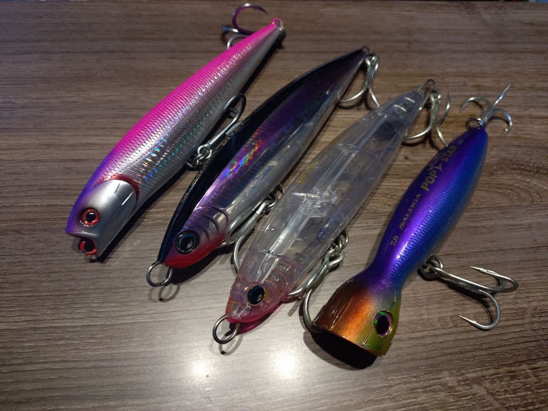 【即戦力】ソルティガ 豪華4本セット ダイブスター190F