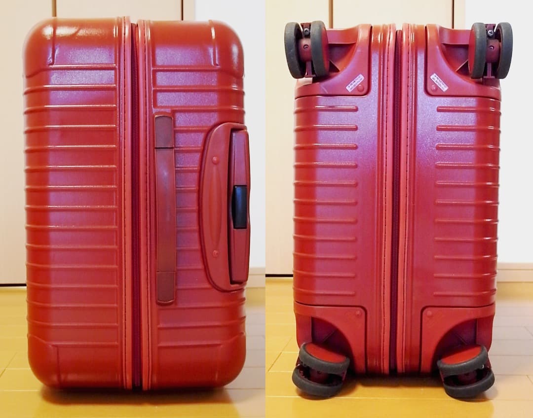 ◇リモワ サルサ 定番人気色 レッド 大容量 82L メンテ・クリーニング済