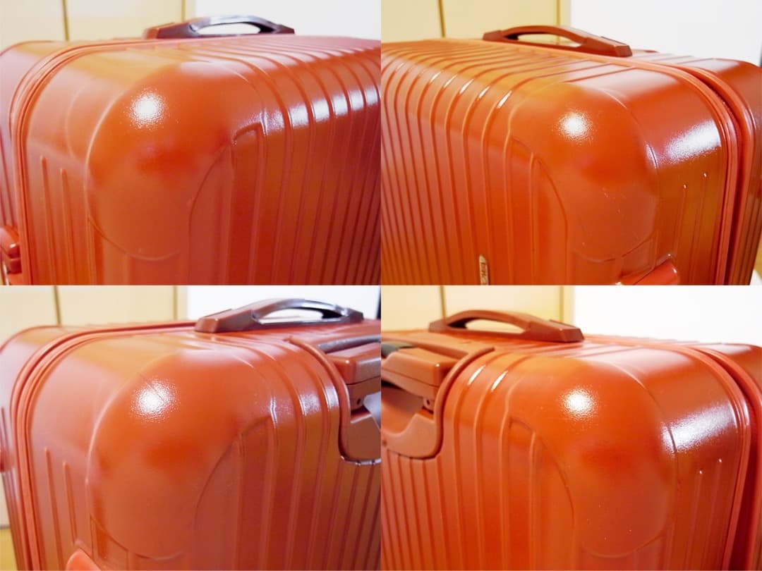 ◇リモワ サルサ 定番人気色 レッド 大容量 82L メンテ・クリーニング済