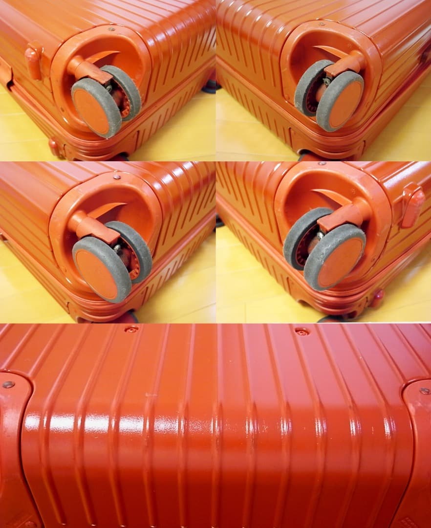 ◇リモワ サルサ 定番人気色 レッド 大容量 82L メンテ・クリーニング済