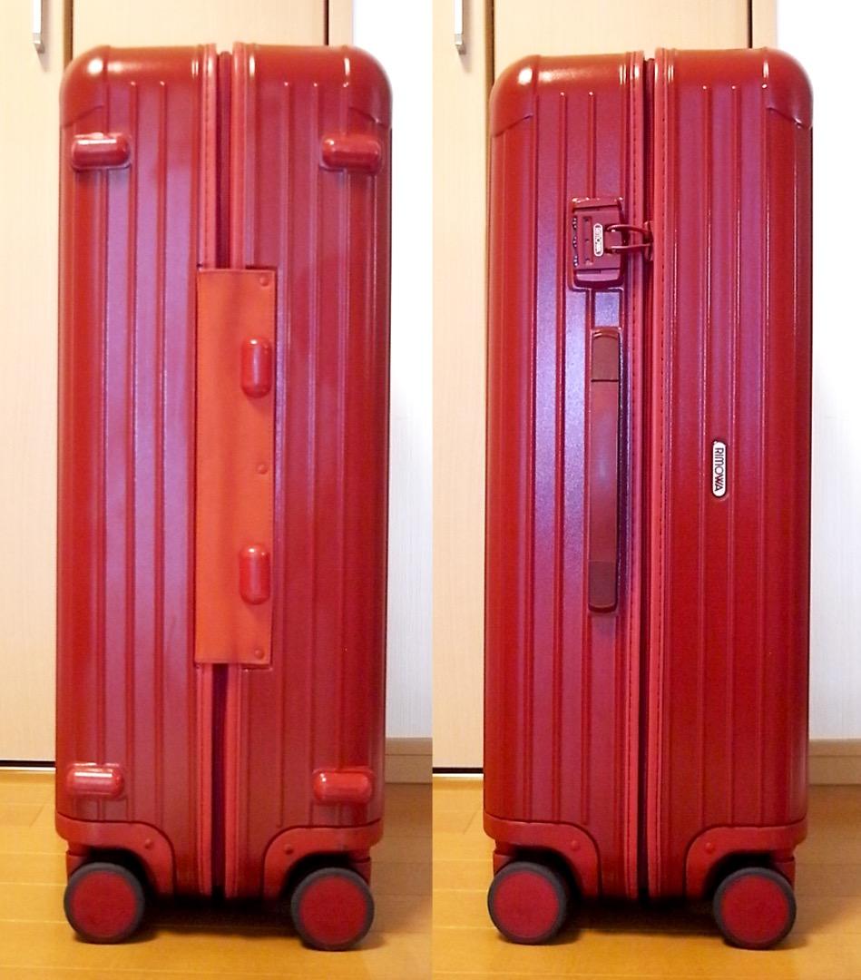 ◇リモワ サルサ 定番人気色 レッド 大容量 82L メンテ・クリーニング済