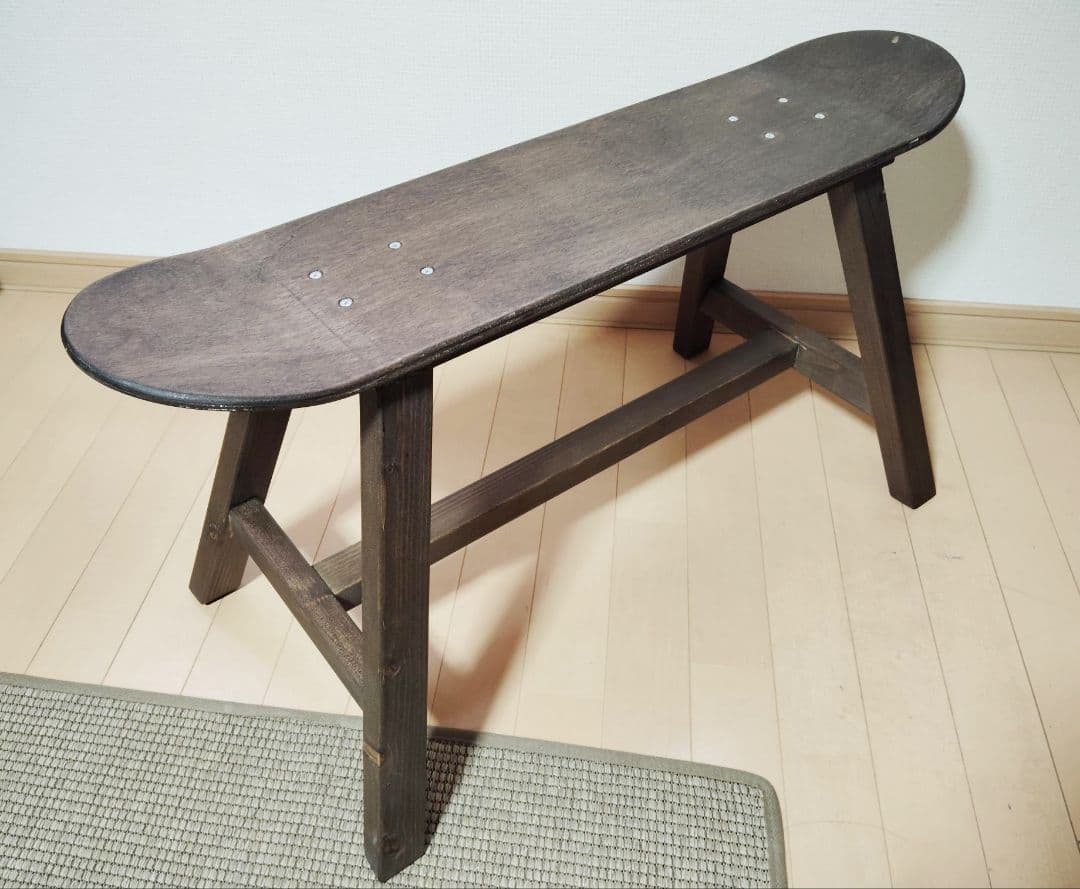 スケボーデッキスツール・ベンチ・椅子