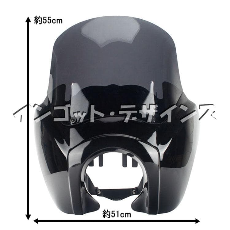 FXLRS ローライダーS T-SPORTフェアリング カウル 12”シールド