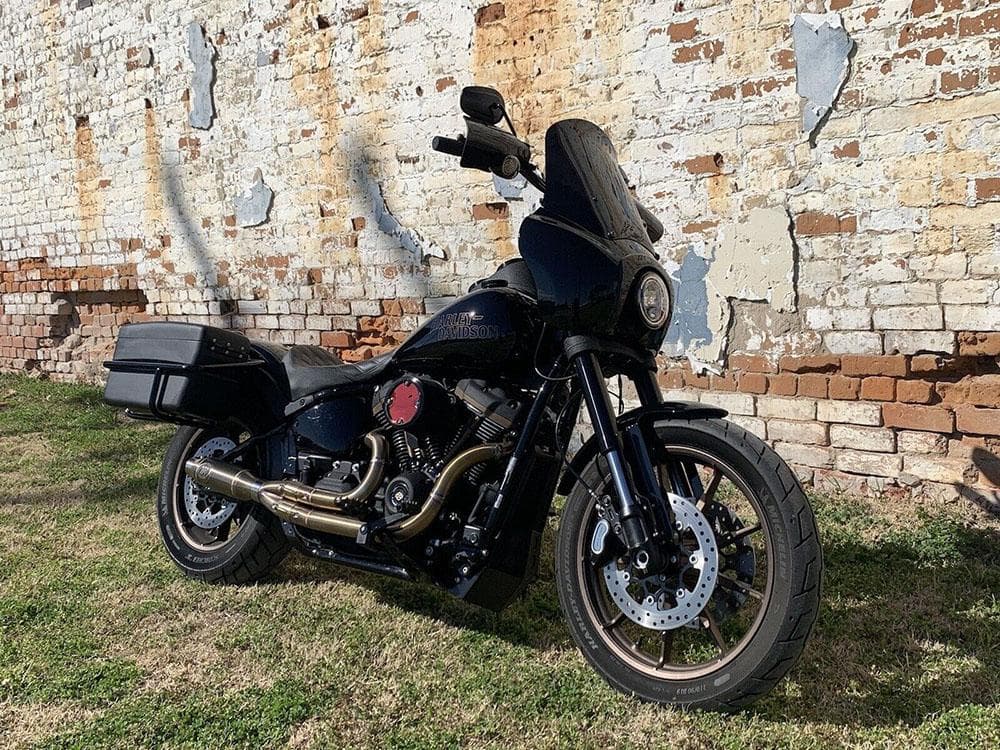 FXLRS ローライダーS T-SPORTフェアリング カウル 12”シールド